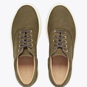 Nisolo Women's Sneaker, size 8.5, green